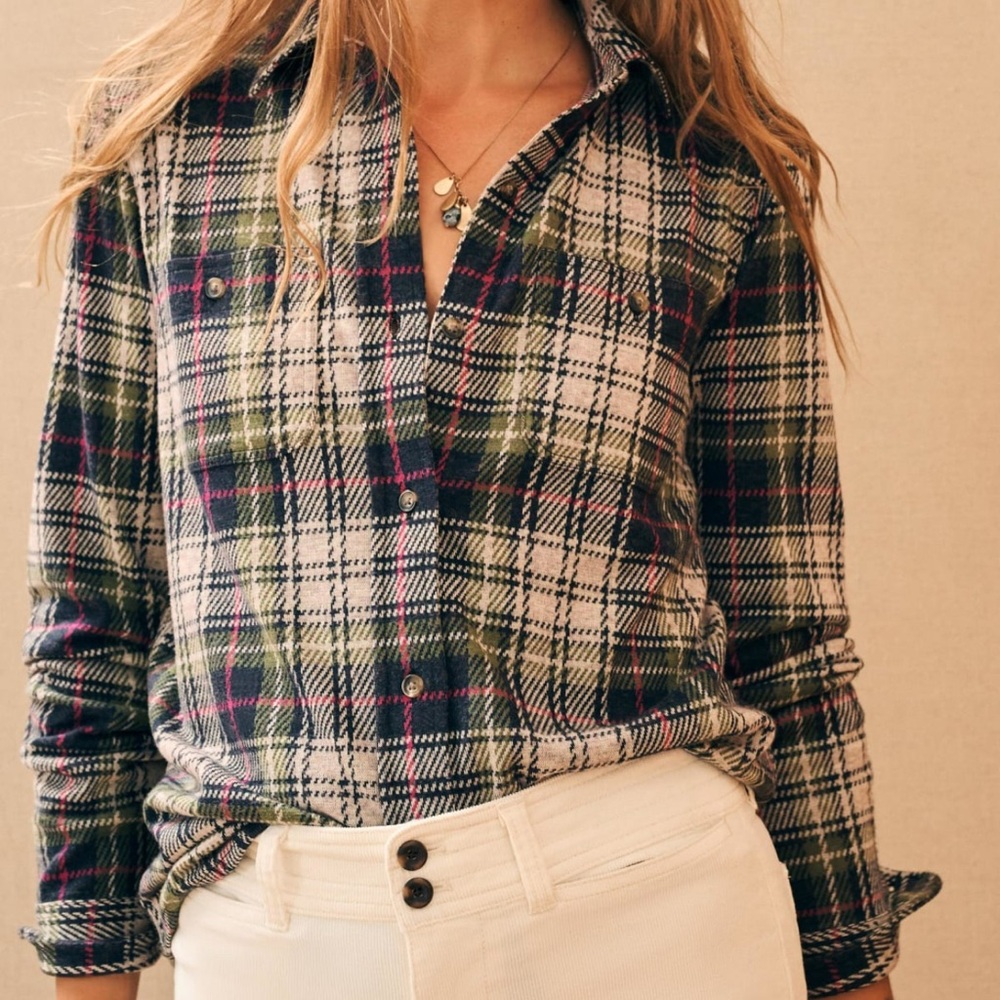 Father Legend™ Sweater Shirt - Sugar Hill Plaid - Sugar Hill Plaid / M
